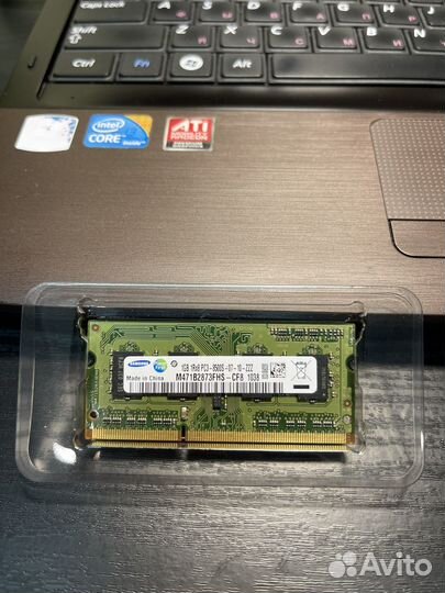 Samsung оперативная память ddr3 1Gb