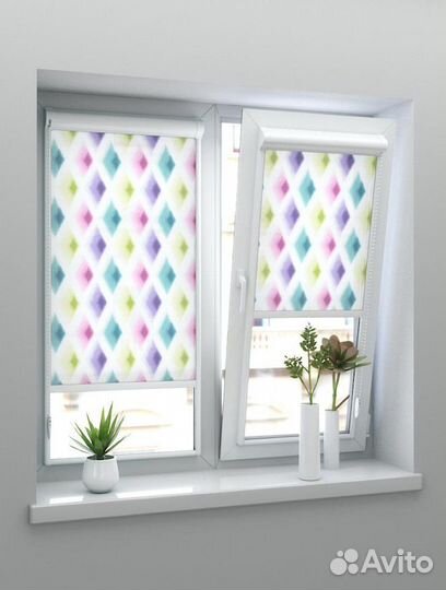 Рулонные шторы с направляющими