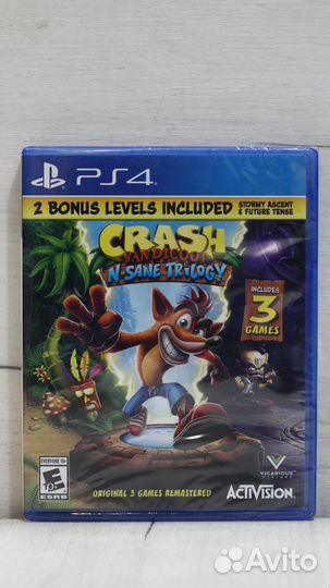 Crash Bandicoot N'Sane Trilogy для Sony Ps4