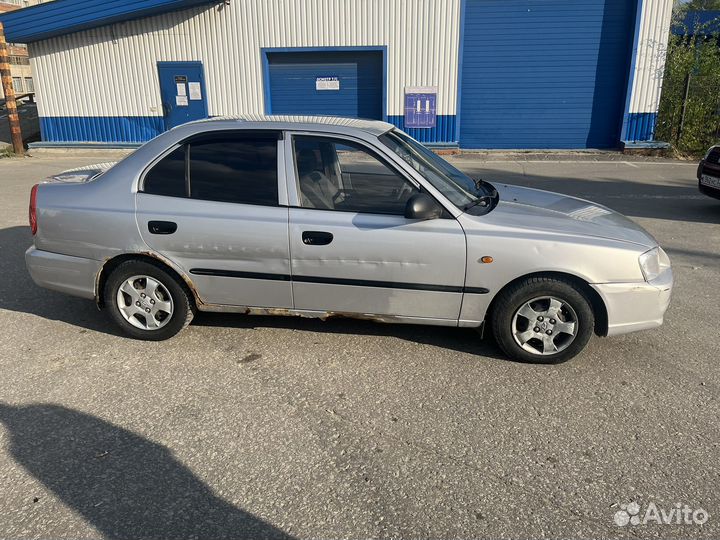 Hyundai Accent 1.5 МТ, 2006, 254 444 км