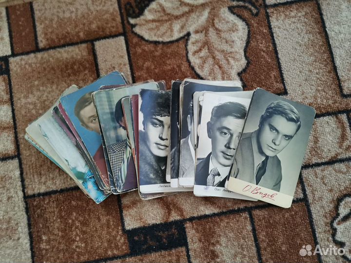 Открытки с артистами СССР