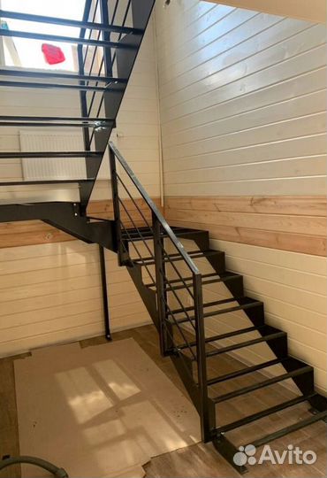 Забежная лестница с установкой