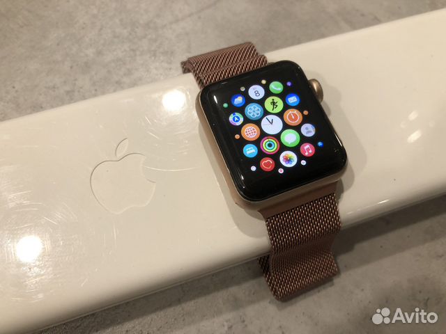 Apple watch 3 38 mm Gold Миланская Петля купить в Москве | Личные вещи ...