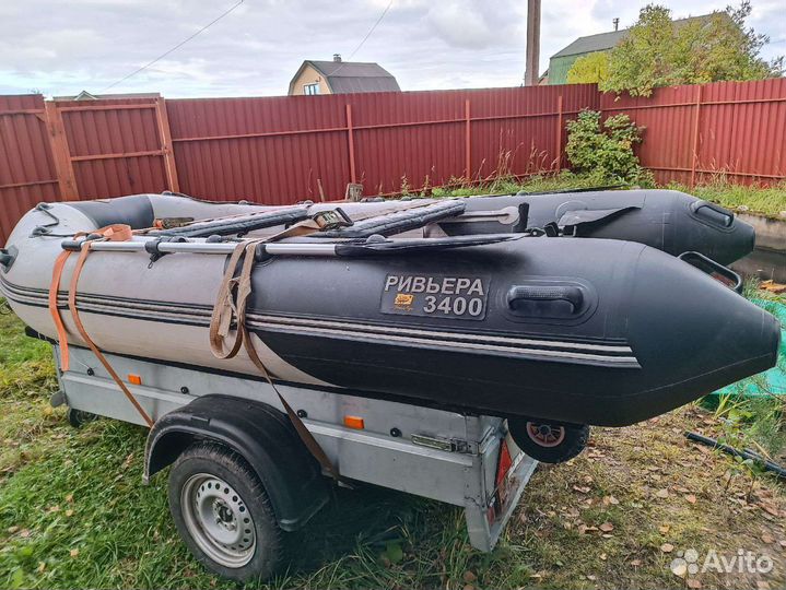 Лодка Ривьера Компакт 3400