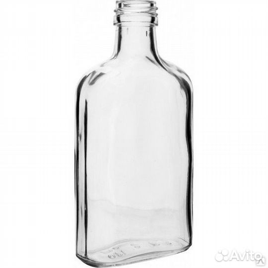 Бутылка 0,25 с пробкой и термоусадкой