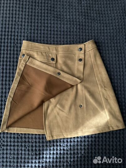 Замшевая юбка