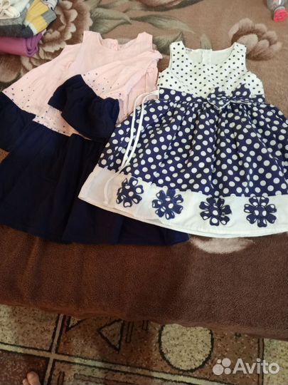 Два полных пакета вещей на девочку 4-5 лет