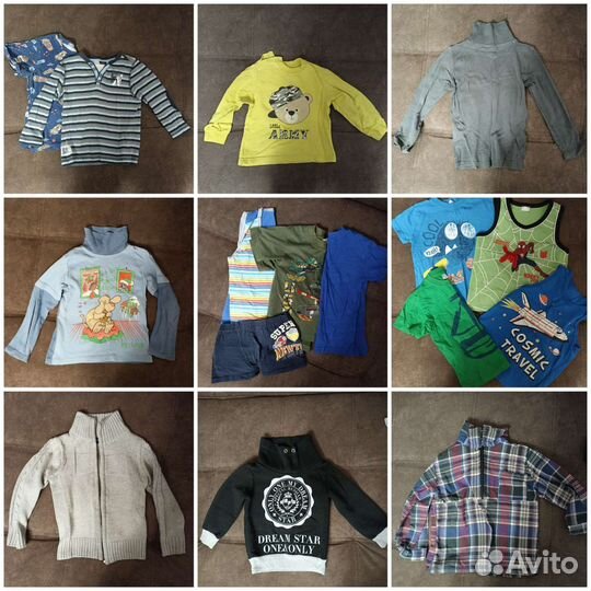 Детские вещи пакетом на мальчика 86 92