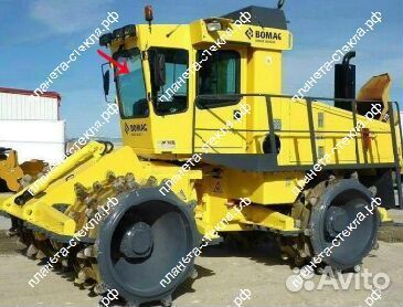 Стекло для мусорного уплотнителя Bomag DC 722 RB с