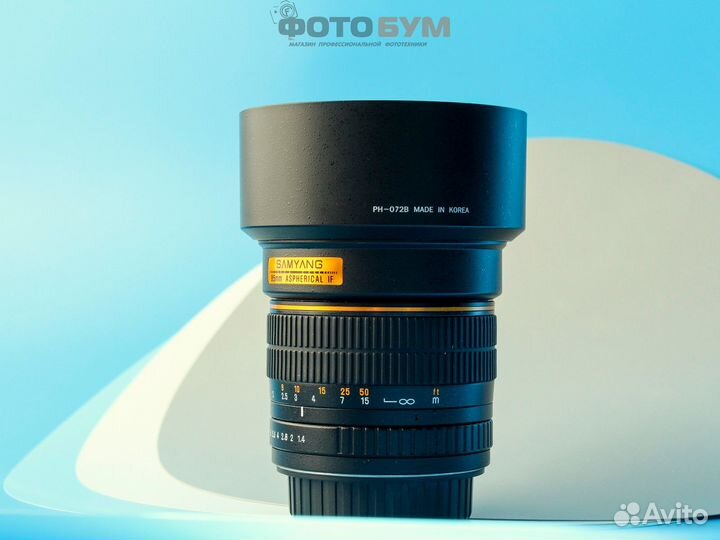 Объектив Samyang EF 85mm f1.4 (Canon)