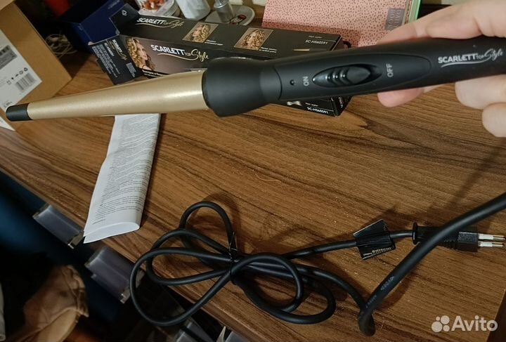 Плойка для завивки волос scarlett