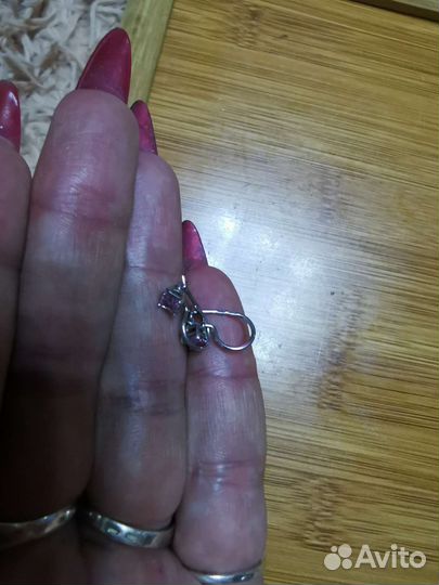 Серебряные серьги