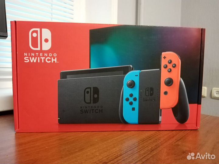 Игровая приставка nintendo switch с играми