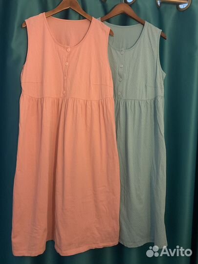 Ночная сорочка хлопок 52-54 разм. для беременных