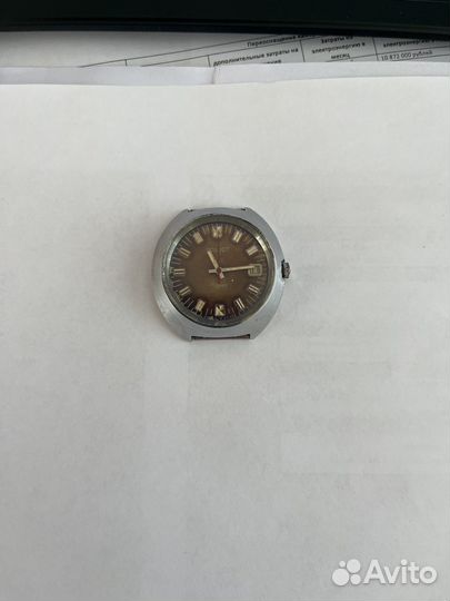 Часы полет шайба 17 камней СССР