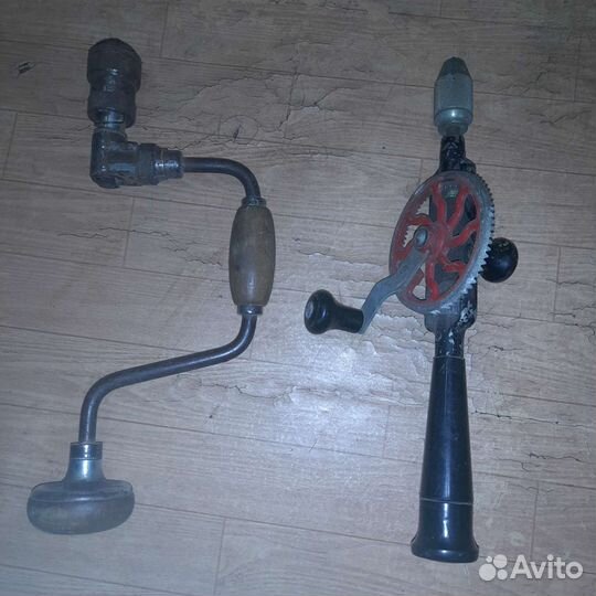Дрель ручная, коловорот СССР