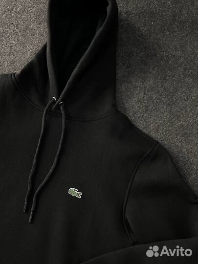 Толстовка Lacoste черная новая