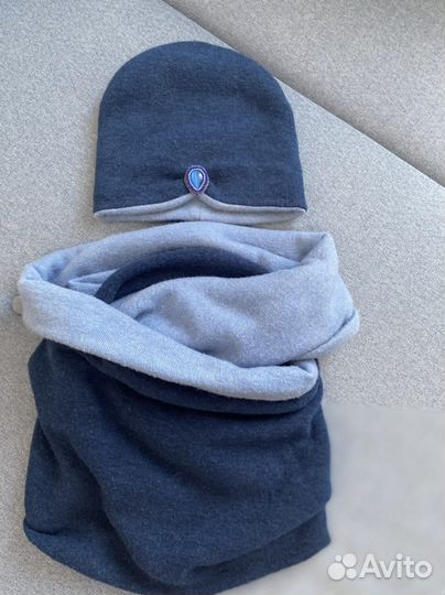 Шапка и снуд женский