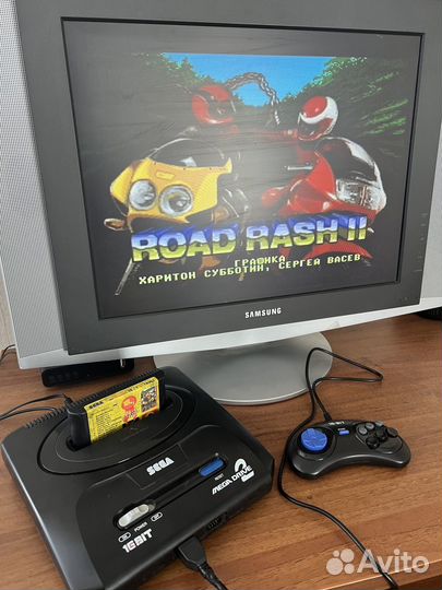 Sega mega drive 2 на чипе sm801a1 2002г