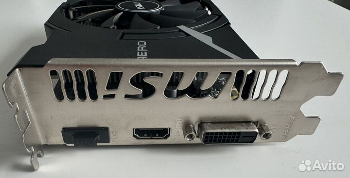 Видеокарта MSI Radeon RX 560 aero ITX 4G