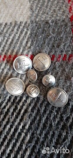 Пуговицы ж.д 70-х