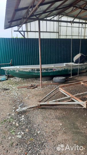 Лодка Касатка с мотором Yamaha 40