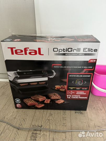 Электрогриль tefal optigrill elite