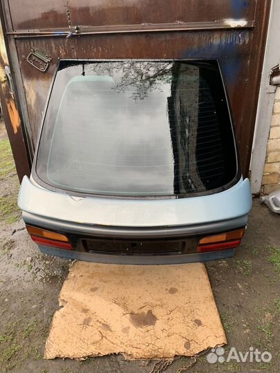 Крышка багажника, задний бампер Renault laguna 1