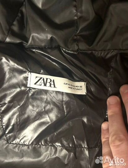 Пуховик zara