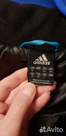 Куртка демисезонная Adidas женская 44 46 стеганая