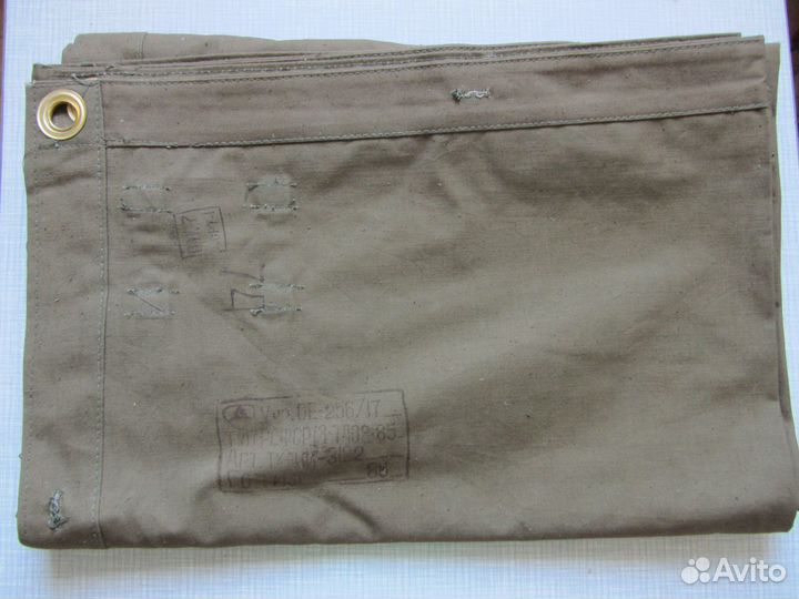 Плащ-палатка солдатская, СССР
