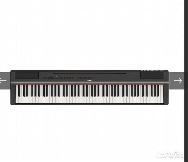 Цифровое пианино yamaha p 125
