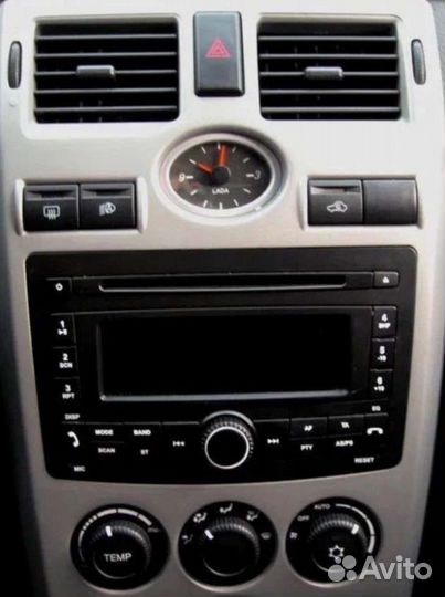 Штатная магнитола priora