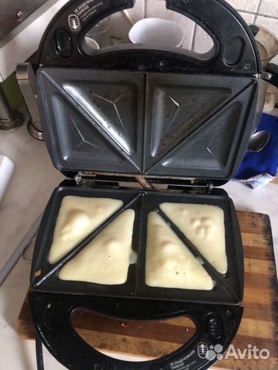 Электровафельница бу