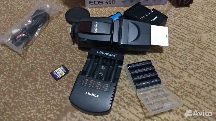 Зеркальный фотоаппарат canon 60d