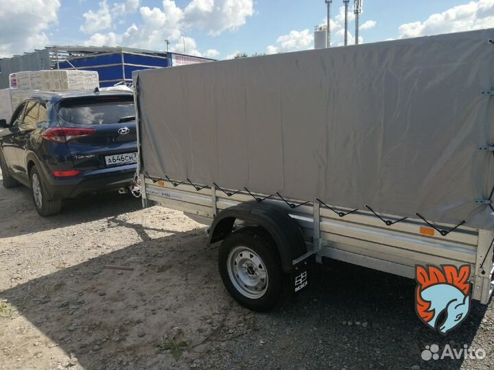 Автоприцеп с тентом 110 см мзса 817705.012