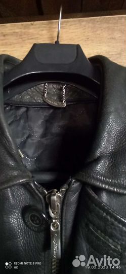 Кожаная куртка мужская