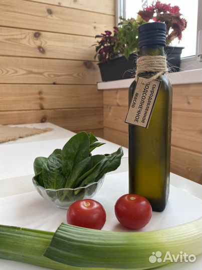 Подсолнечное масло сыродавленное настоящее легкое