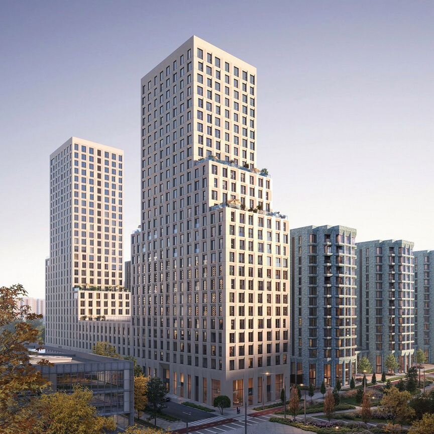 1-к. квартира, 44,1 м², 4/13 эт.