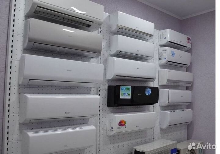 Кондиционеры с монтажом