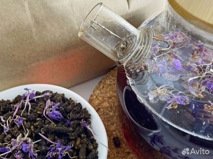 Иван-чай 1кг с цветками 2O23 год, для иммунитета