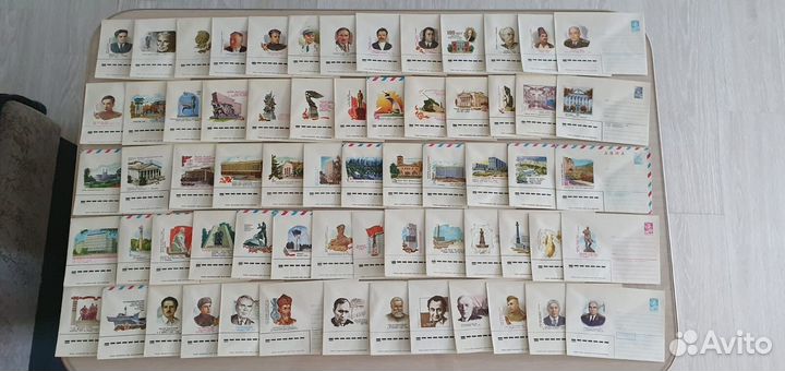 Почтовые конверты СССР. Чистые