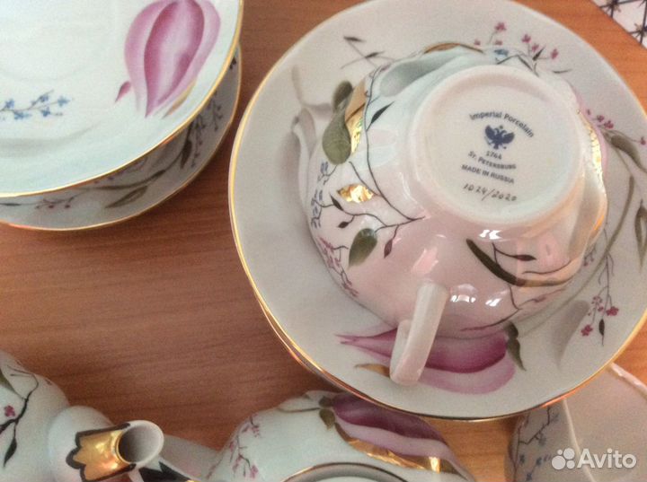 Чайный сервиз лфз ифз Розовый тюльпан