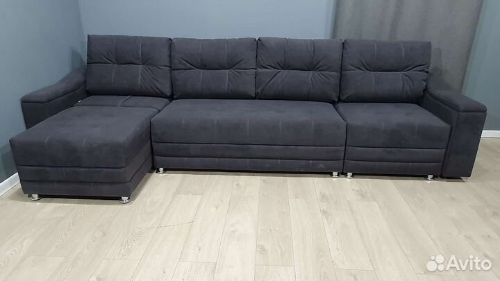 П образный диван