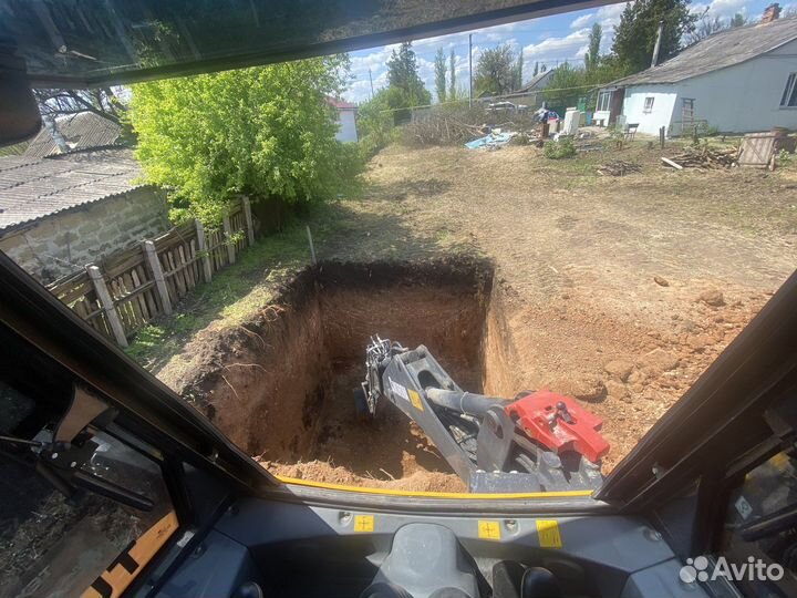 Аренда экскаватора погрузчика