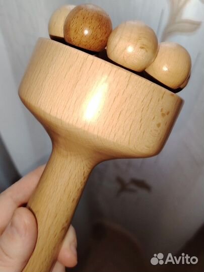 Массажер деревянный