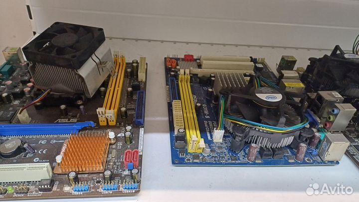 Материнская плата 775, am2, ddr2