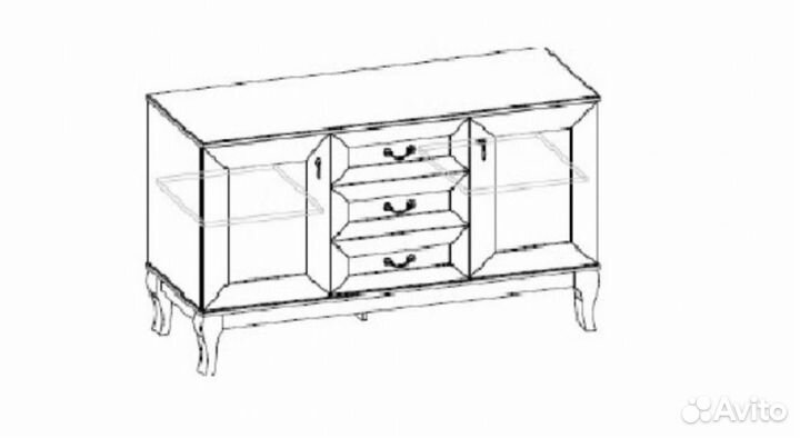 Шкаф -комод, шкаф для посуды