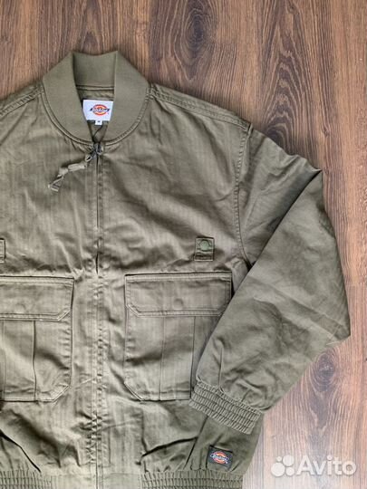 Куртка бомбер Dickies Olive Оригинал M/XXL