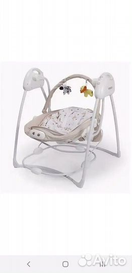 Детские электрокачели+шезлонг2в1